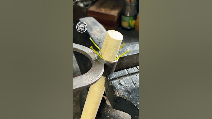 Farmers Know! Metal Nails Do the Job Perfectly! #farming
