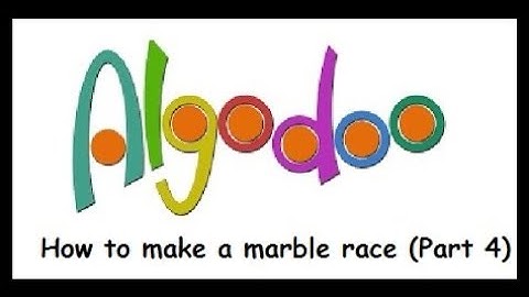 How to make a marble race in Algodoo(Part 5)|Funkitrie