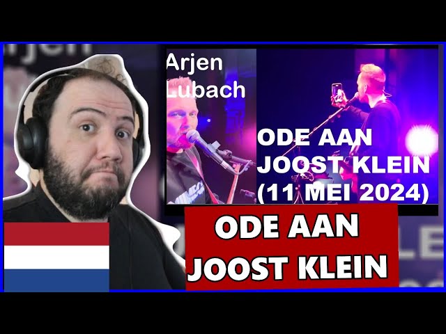 ODE AAN JOOST KLEIN - ARJEN LUBACH (11 MEI 2024) | Teacher Paul Reacts 🇳🇱 #europapa class=