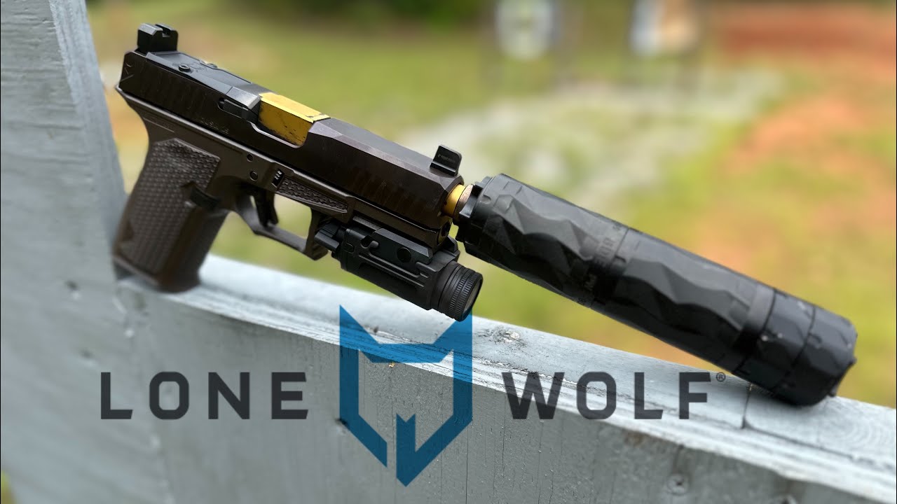 Lone Wolf Dusk Compact Textured Frame — Glock 19 — Black - Alexander's