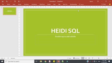 Heidi SQL: Koneksi ke Database dan Run File SQL