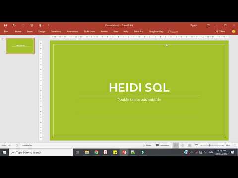 Heidi SQL: Koneksi ke Database dan Run File SQL