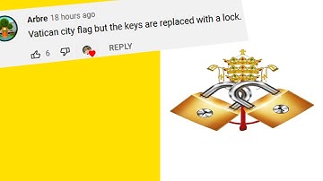 Funny and Stupid Flags 1 (Vatican City Where Keys?) by GyLala