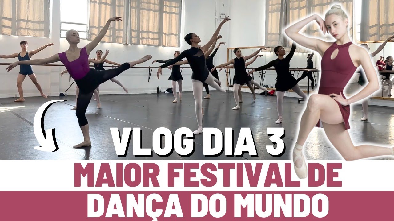 AULA DE BALLET, COMPETIÇÃO DE DANÇA, COMPRAS E MUITO MAIS (VLOG DIA 3 FESTIVAL DE JOINVILLE)