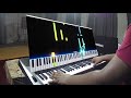 Light of the world  piano cover by emmanuel s thomas  piano midi visualizer