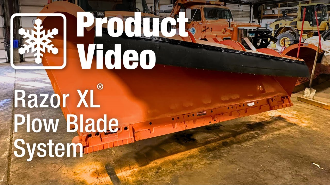 Razor® XL Carbide Snow Plow Blade Cutting Edge System Product Video ...