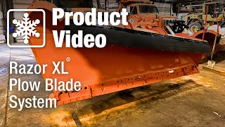 Razor® XL Carbide Snow Plow Blade Cutting Edge System Product Video