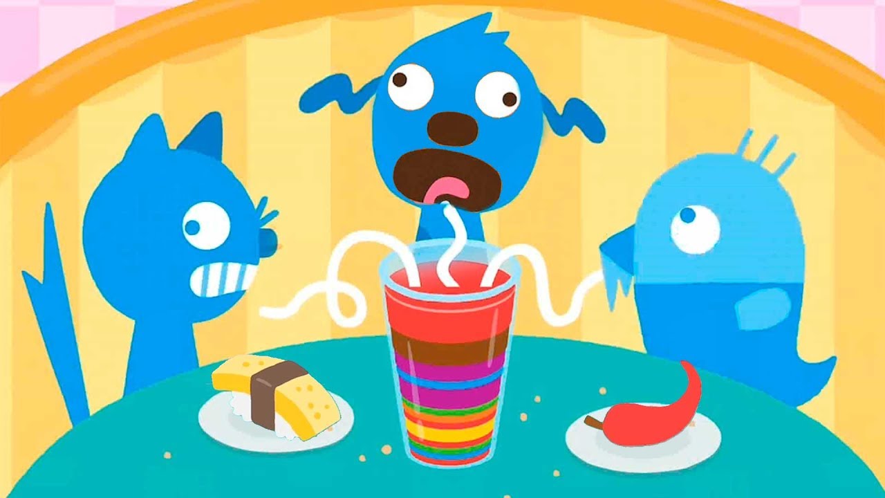 Малыши саго мини в кафе животных | супер заморозка из коктейлей в детской игре