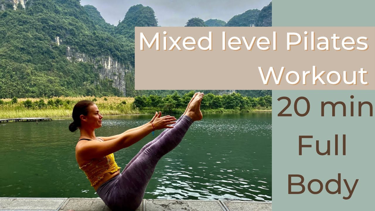 20 minute Mixed Level Full Body Pilates Workout - YouTube