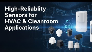 High-Reliability Sensors for HVAC & Cleanroom Control | Precision Monitoring Solutions