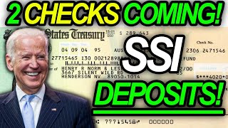 Direct Deposit Dates! 2 Checks For SSI Recipients! (MUST WATCH)
