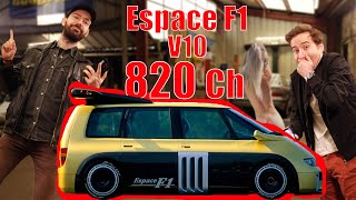 Un V10 de 820ch dans un monospace ? VOICI L'INCROYABLE ESPACE F1  Vilebrequin