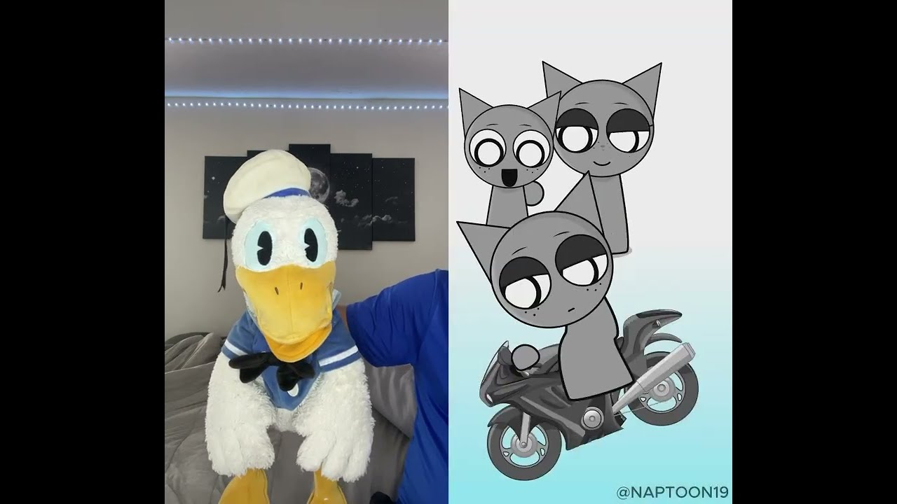 Donald Ducc Thinks Sprunki Is Cool