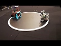 Robotex 2017. Lego sumo robots 15x15, 1 kg. Лего сумо роботы.