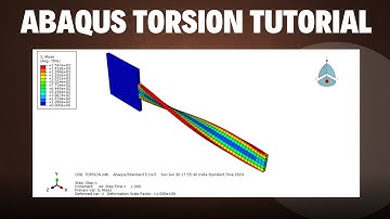Simulation of Torsion Test in Abaqus 🌀🔧 | ABAQUS CAE