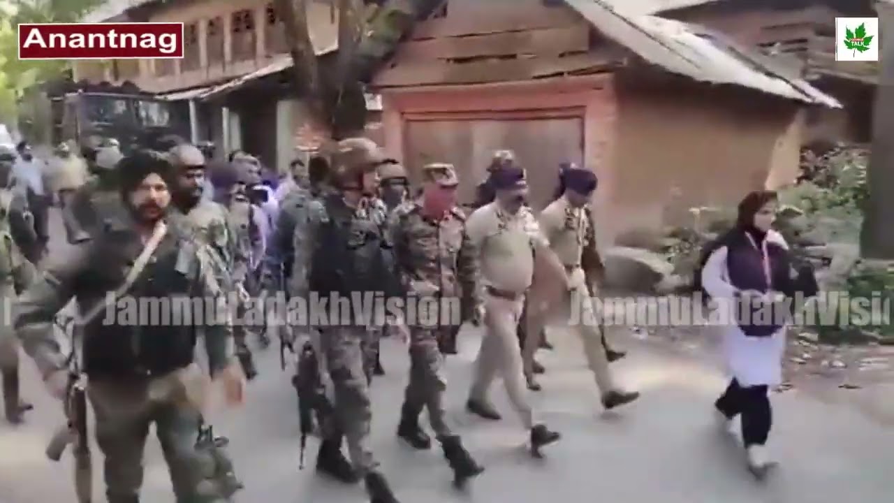 Kokernag Gunfight: Top Brass Of Police, Army including GOC 15 Corps, DGP and ADGP At Encounter Site