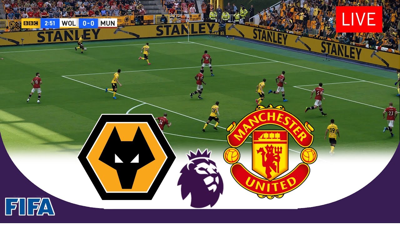 Wolves v Man United Premier League Live Game eFootball 2022 YouTube