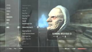 Skyrim Cure for being a werewolf (voiceover)