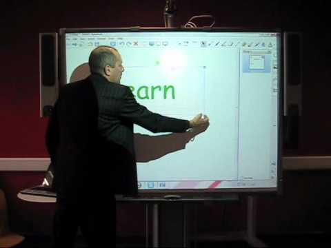 Organising Text on a Smart Board