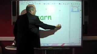 Organising Text on a Smart Board