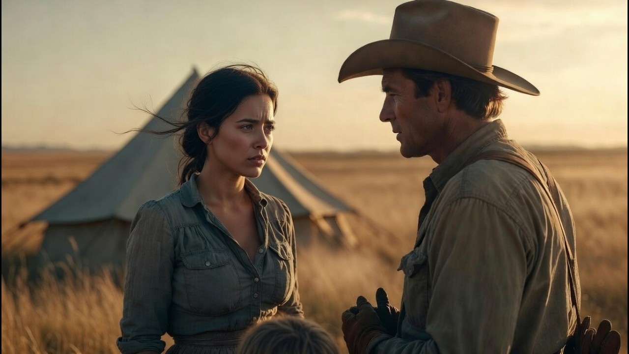 She Was Raising Three Kids In A Tent, The Cowboy Said, “You’ll Sleep Under A Roof Tonight”