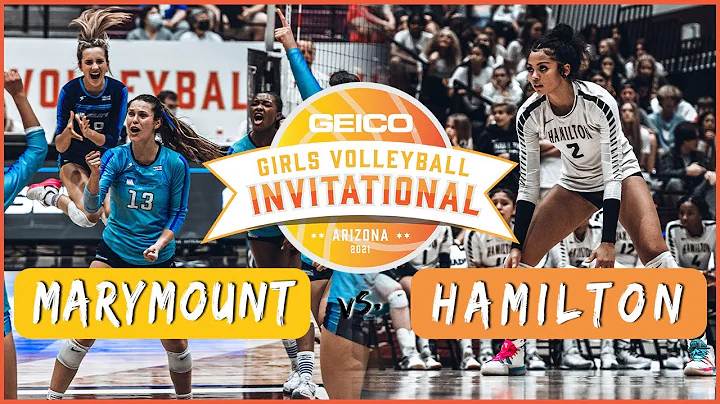 Marymount (CA) vs. Hamilton (AZ) Girls Volleyball ...