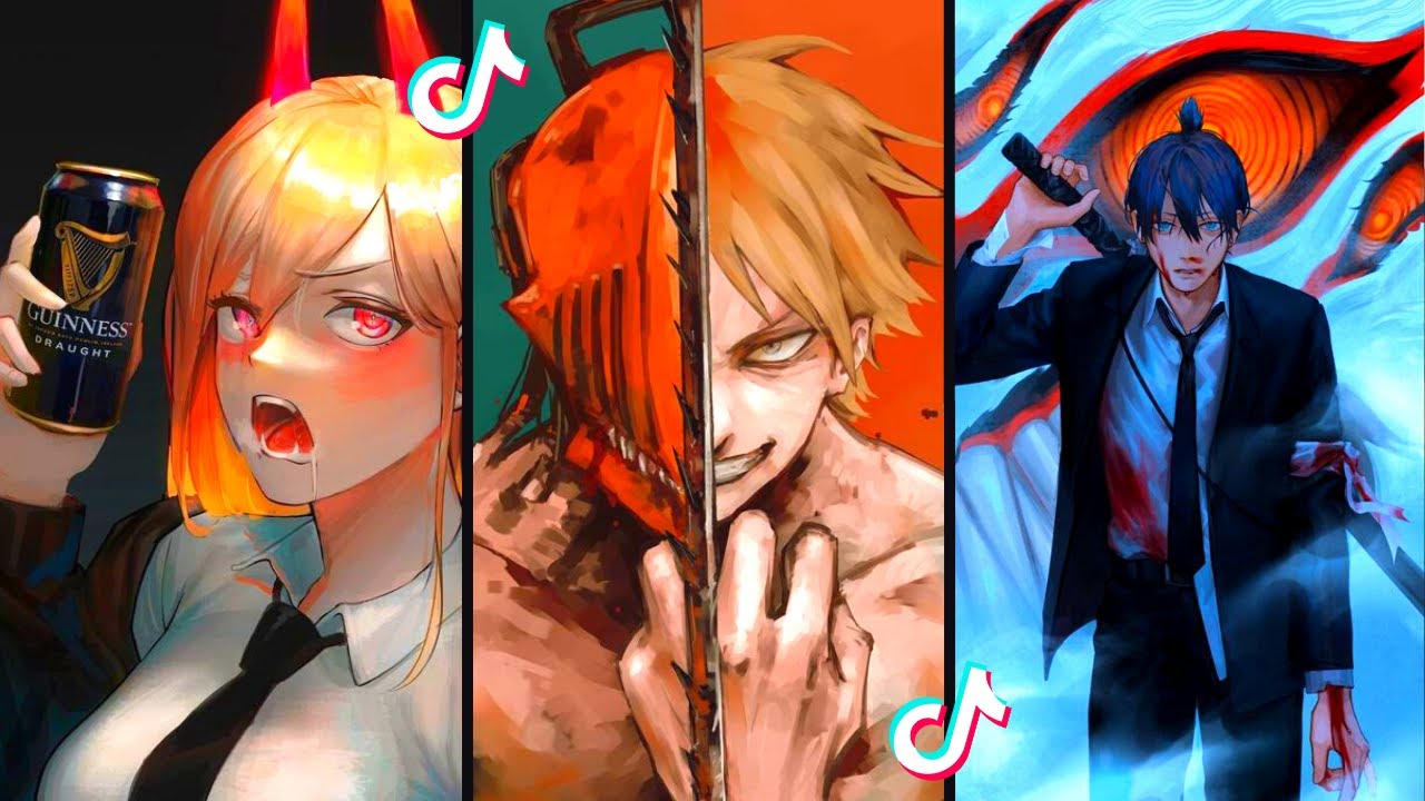 CHAINSAW MAN TIKTOK COMPILATION №1 YouTube