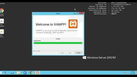AWS EC2 Wamp Xampp Server with PHPMYADMIN