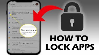 How To Lock Apps On Android Phone 2023 ? (QUICK AND EASY) screenshot 3