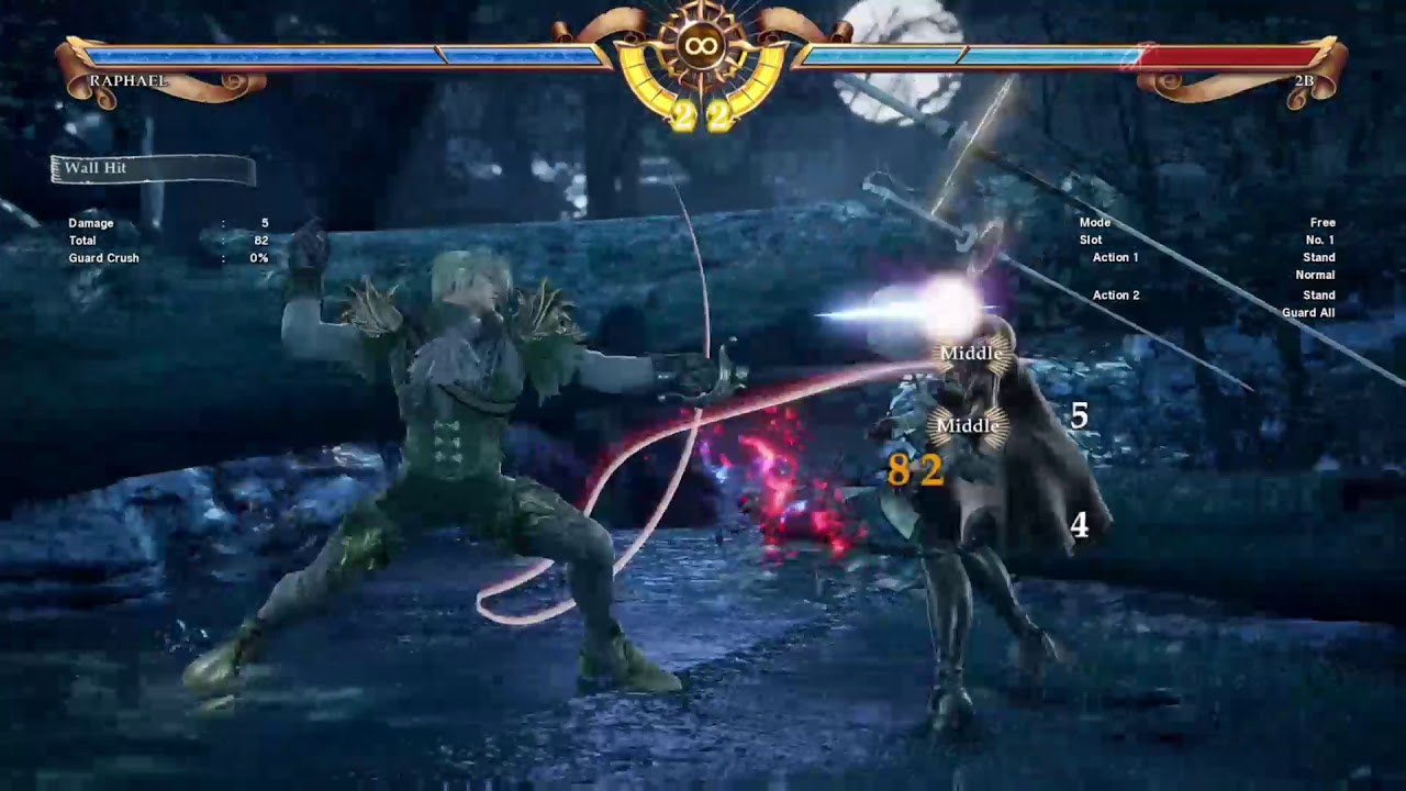 Scv Raphael Combos Soul Calibur 6: Raphael wall combos after CH 4B - YouTube
