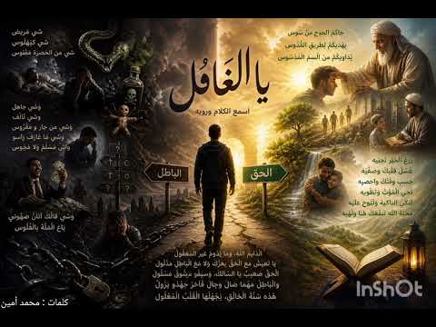يا الغافل ي ا ال غ اف ل س م ع ال ك ل ام و ر و يه