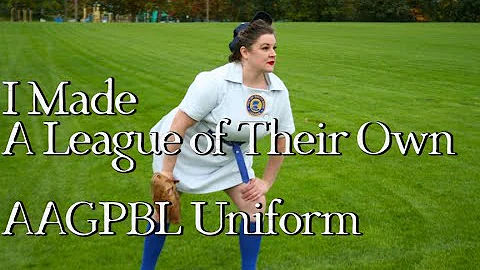 I Made A League of Their Own AAGPBL Uniform