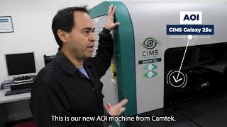 EQUIPMENT HIGHLIGHT: CIMS Galaxy AOI Machine