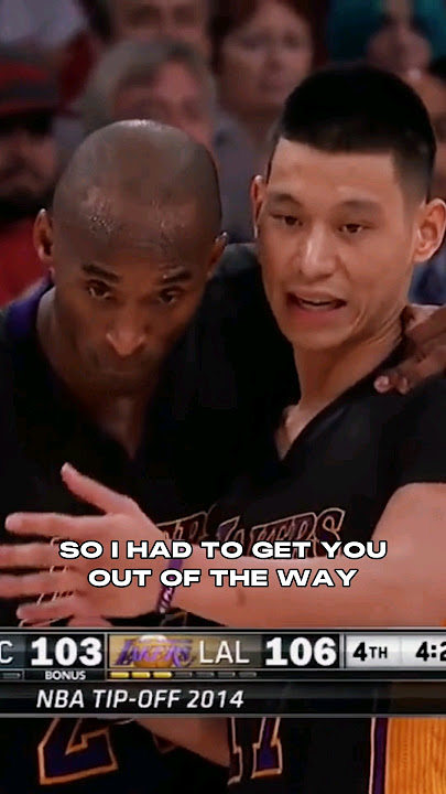 When Jeremy Lin WAVED OFF Kobe!👀