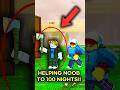 HELPING RANDOM NOOB TO SURVIVE 100 NIGHTS!! #99NIGHTINTHEFOREST