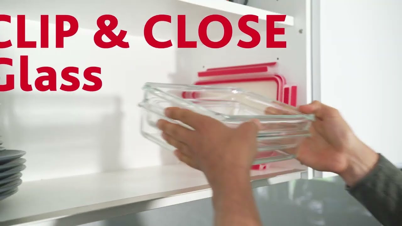 Boîte Alimentaire en verre Clip & Close Emsa