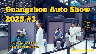 4K 2025 Guangzhou International Auto Show – Hall D Walkthrough | ZEEKR, Audi, Huawei, CATL