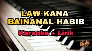 Karaoke Law Kana Bainanal Habib || Nada Cowo ( Karaoke   Lirik ) Kualitas Jernih