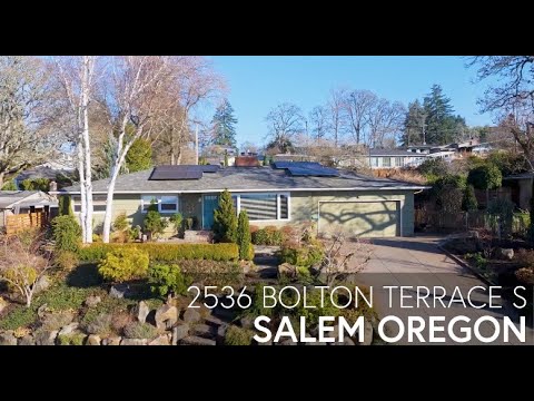 2536 Bolton Terrace, Salem, OR home video tour
