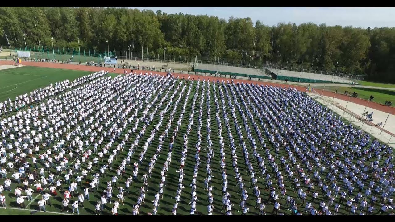 Праздник первокурсника с высоты птичьего полета