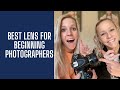 Portrait photograph tutorial  the best portrait lens for beginners