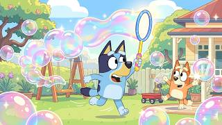 Bluey &amp; Bingo Epic Bubble Challenge🫧✨| Extreme Outdoor Fun | Bluey Funny Animation