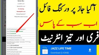 jazz free internet vpn 2022 today | jazz free internet | open tunnel new file today screenshot 5