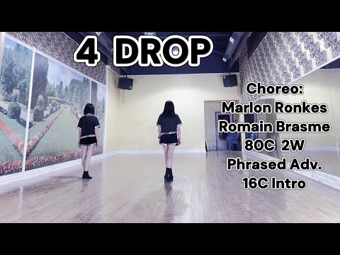 4 DROP Line Dance | Phrased Intermediate | Marlon & Romain