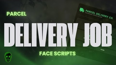 Parcel Delivery Job Script for QBox FIVEM GTAV RolePlay Servers - by FACE SCRIPTS