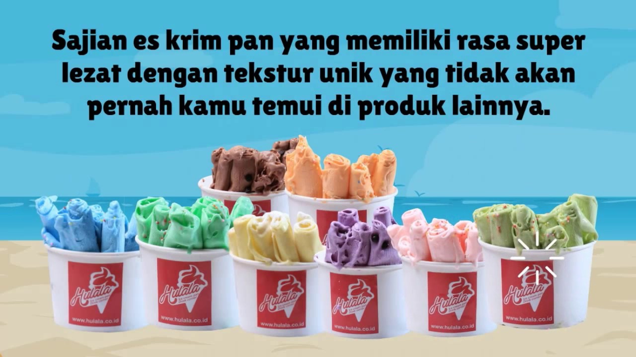 13+ Franchise Es Krim Hulala Usaha