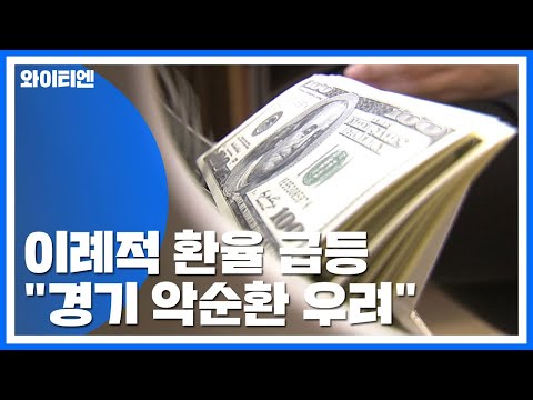 이례적인 환율 급등..."경기 악순환 우려" / YTN