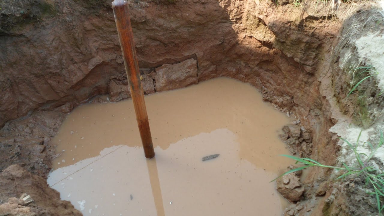 Установка пластикового кессона на скважину от Септи Профи - YouTube