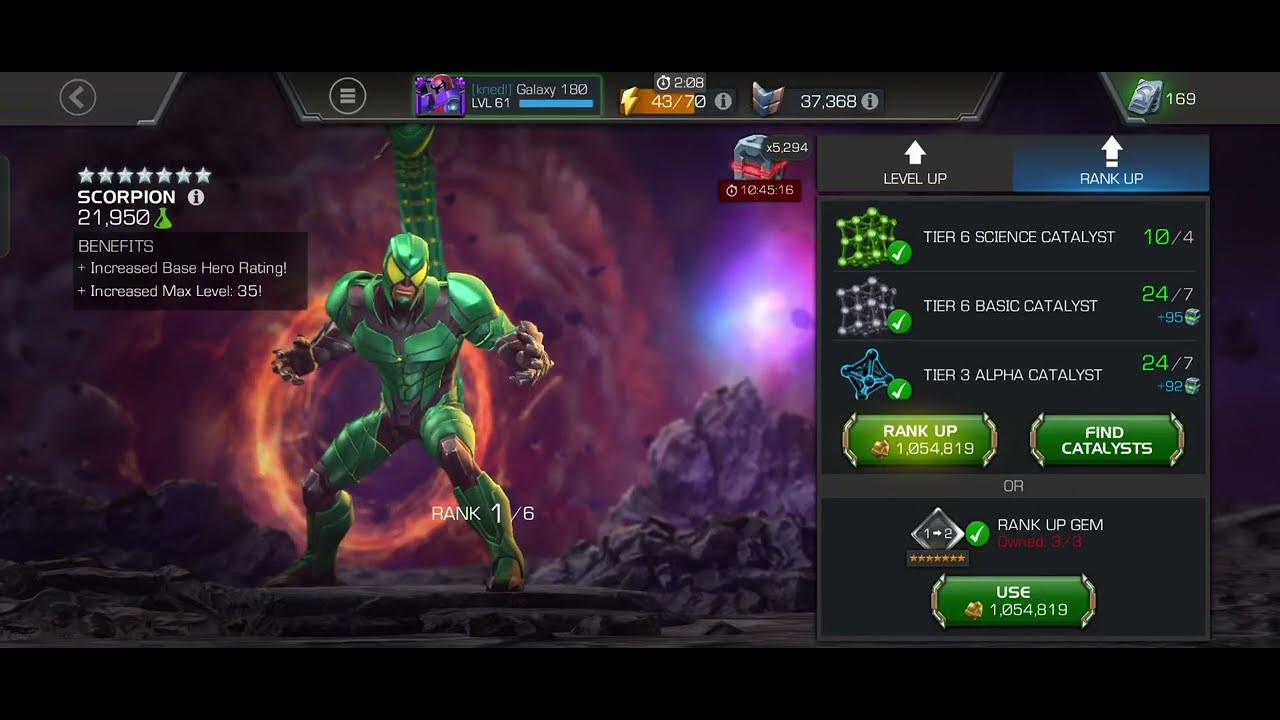 7-STAR SCORPION TO RANK 2!