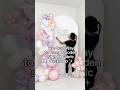 How to Hang a Sign on a Fabric Backdrop 🎈 Easy Party Setup